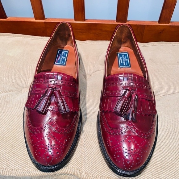 Bostonian Wing Tip Tasseled Brogue Loafers. - Picture 1 of 11